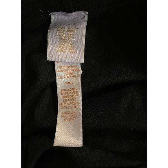 Savage X Fenty logo plunge bodysuit size S - Picture 4 of 4